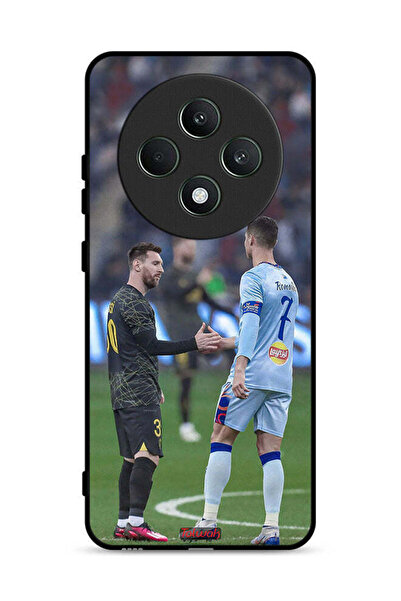 Tolwak جراب حماية لهاتف Oppo Reno12 F 5G ميسي ورونالدو