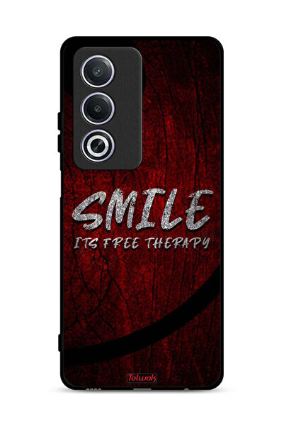 Tolwak غطاء حماية Oppo A3 Pro 5G Smile Its Free Therapy