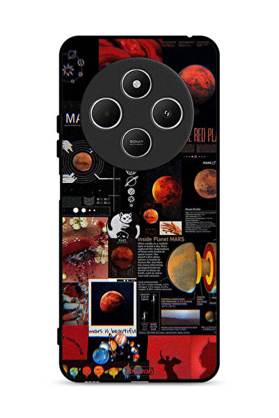 Tolwak غطاء حماية لهاتف شاومي ريدمي 14R 5G برسومات مارس آرت