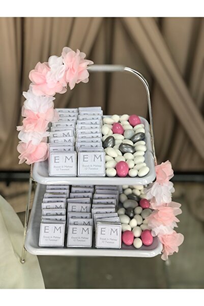 Denseden Kız İsteme Çikolatası söz nişan çikolatası 70 Adet Söz Nişan Çikolat...