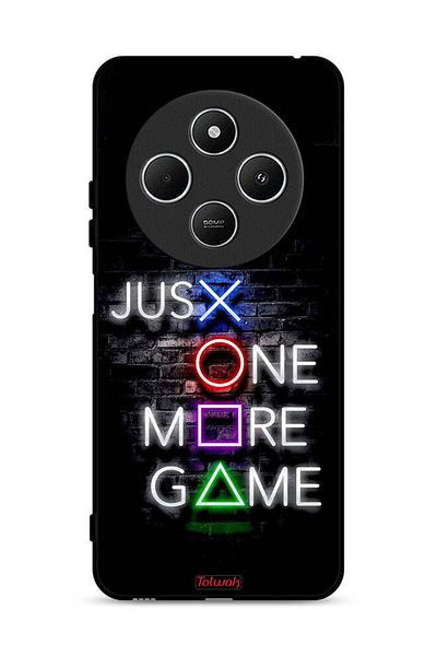 Tolwak Xiaomi Redmi 14R 5G Protective Case Cover Just One More Game