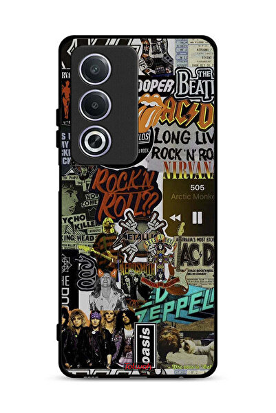 Tolwak غطاء حماية لهاتف Oppo A3 Pro 5G، تحيا موسيقى الروك أند رول