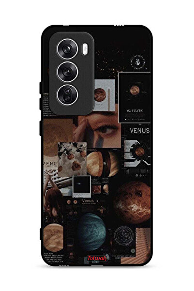 Tolwak غطاء حماية لهاتف Oppo Reno12 5G بتصميم فينوس آرت