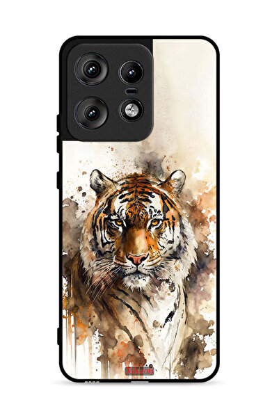 Tolwak غطاء حماية لهاتف موتورولا إيدج 50 برو 5G بنقشة الفهد التجريدي