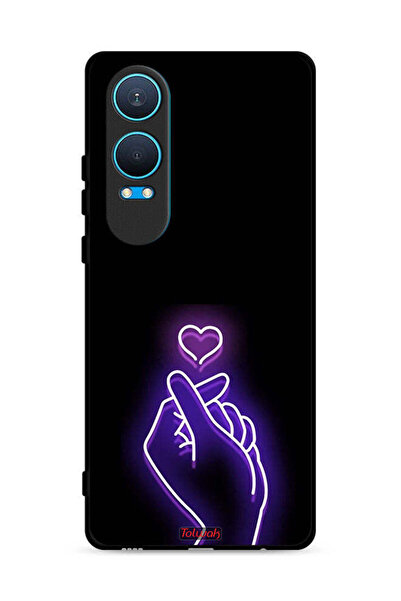 Tolwak غطاء حماية لهاتف OnePlus Nord CE4 Lite 5G بتصميم قلب صغير
