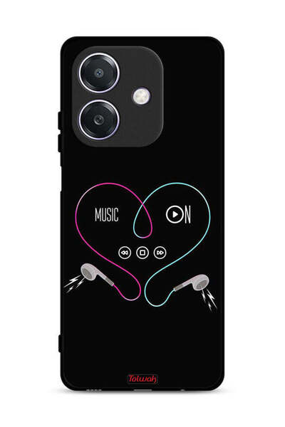 Tolwak غطاء حماية لهاتف Oppo A3 5G مع موسيقى