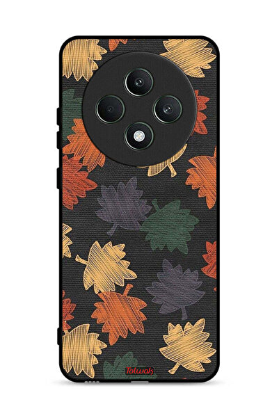 Tolwak Oppo Reno12 F 5G Protective Case Cover Autumn Leaves Art