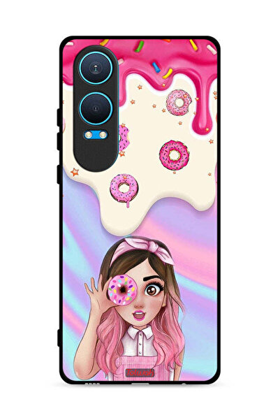 Tolwak غطاء حماية OnePlus Nord CE4 Lite 5G يحمل صورة دونات