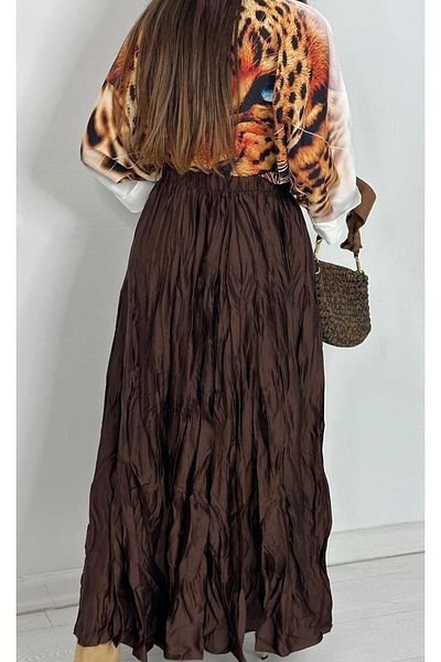 Azda Kraş Poplin Skirt Women Md:231