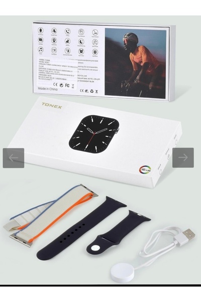 tonex Çift Kordonlu Amoled Watch Akıllı Saat