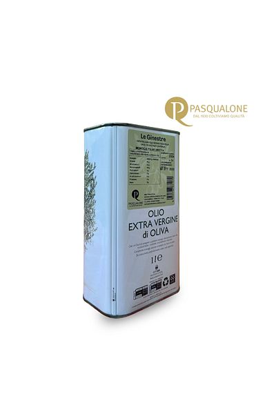 Pasqualone Ulei de măsline extravirgin premium, presat la rece, de categorie superioară Le Ginestre (1 L)