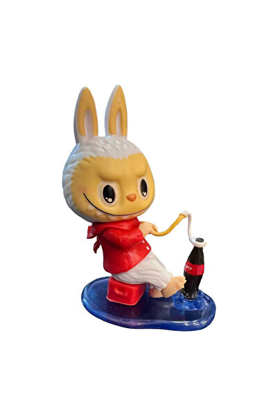 JPT Set figurine Labubu Cola 9cm - editie limitata cu tematica racoritoare