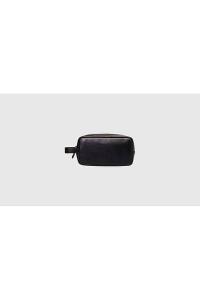 WALKWAY 4290 Portfolio Bag Black Genuine Leather Men's Handbag