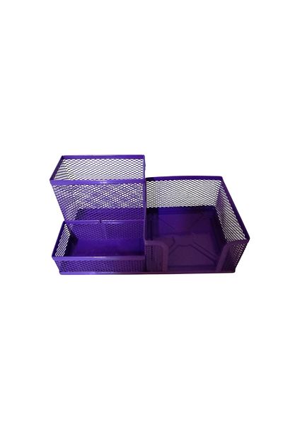 Linea Metal Perfore Triple Table Set (Purple)