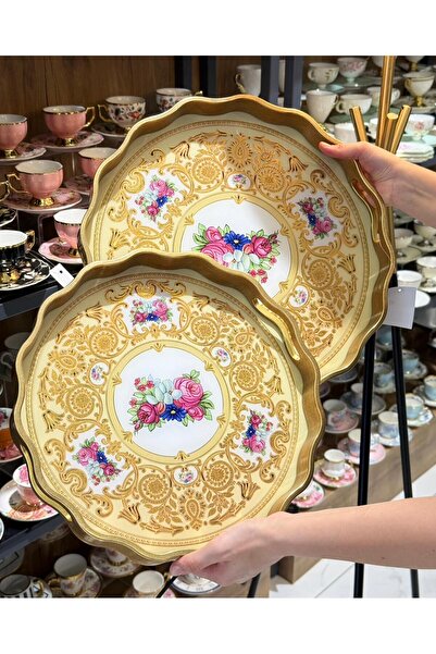 Onedekor 2li Alunis Lüks Tepsi