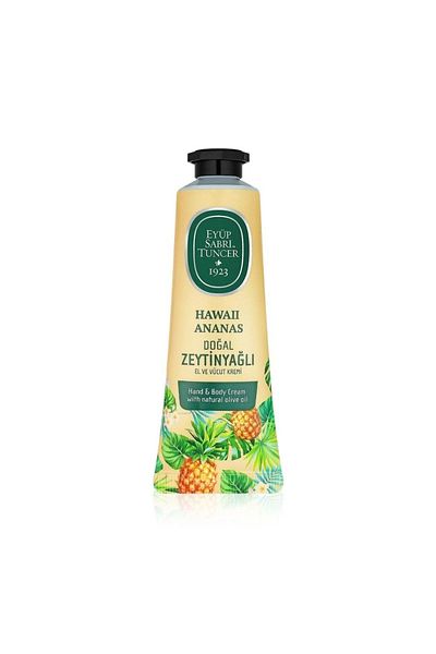 Eyüp Sabri Tuncer Eyüp Sabri Tuncer Cremă de mâini și de corp cu ulei de Măsline - Hawaii Pineapple 50 ML