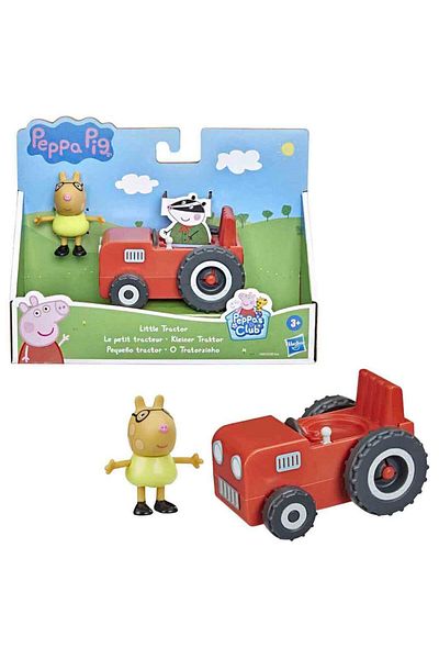 Peppa Pig Figure and Vehicle Set - Pedro Pony and Red Tractor F4391