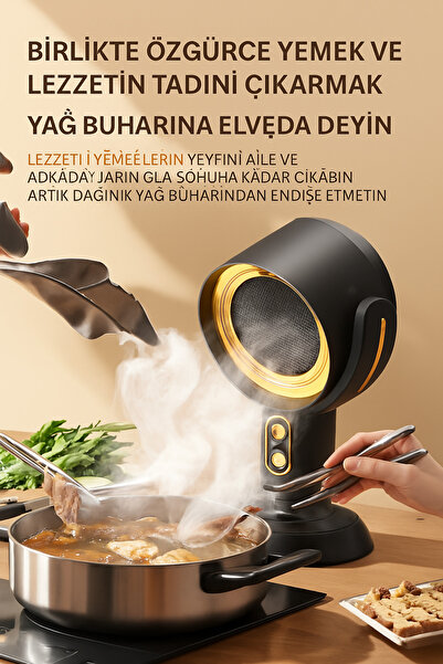 TECHNOMEN Şarjlı Hava Temizleyici Mini Masa Üstü Hava Emici Sigara Kokusu Negatif İyon Fonksiyonu, USB Şarjlı