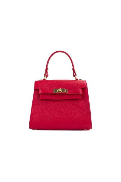 Posete Fagaras Thea Leather Purse - RED, Genuine Leather Bag, Bags, Summer Bags, Genuine Leather