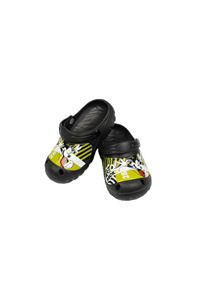 Mickey & Friends Mickey Mouse Kids Clogs Lightweight & Comfortable Slip-On Sandals – Black