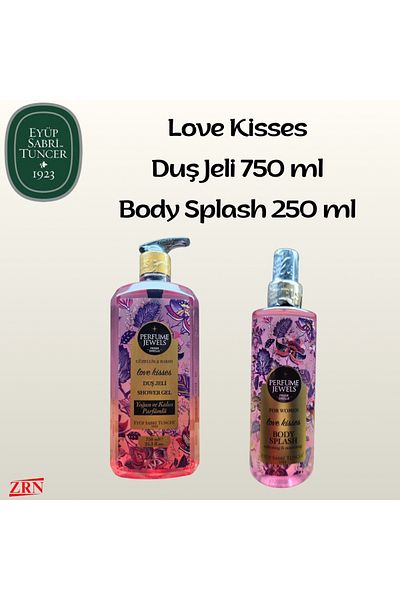 Eyüp Sabri Tuncer Love Kisses Shower Gel 750ml + Body Splash 250ml