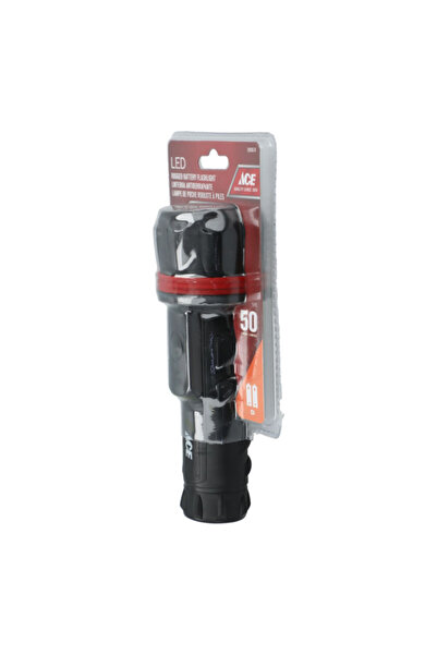 ACE High-Quality Rugged Battery 50-Lumens LED Flashlight