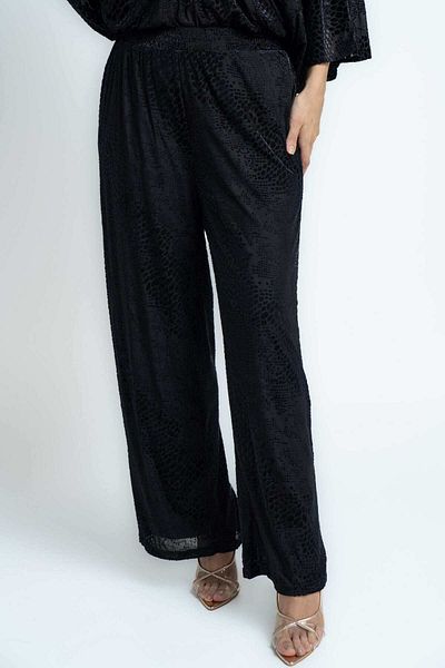 mica Wide-Leg Printed Pants