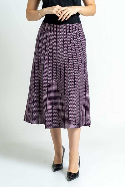 mica Woven Women's Midi Skirt