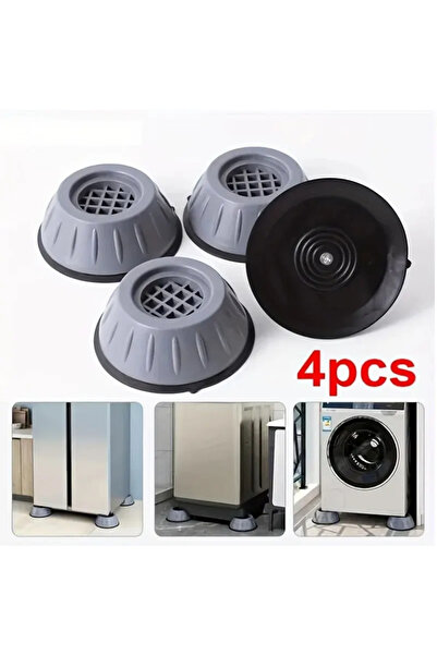 Choice 4 قطع دعامة غسالة مضادة للصدمات والضوضاء، ومطاط مانع للانزلاق ومضاد لل...