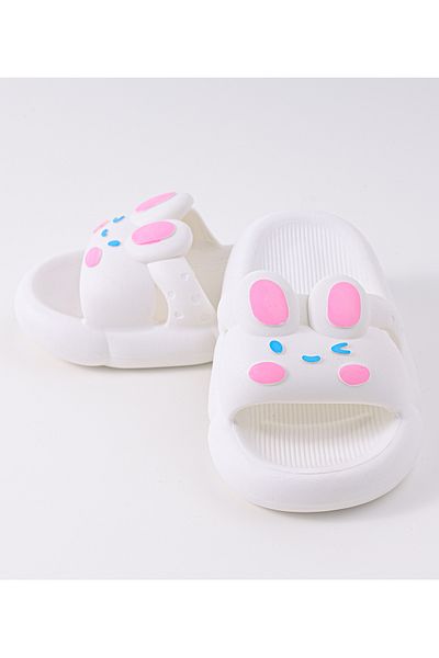 SAPS Bunny Themed Slides - White