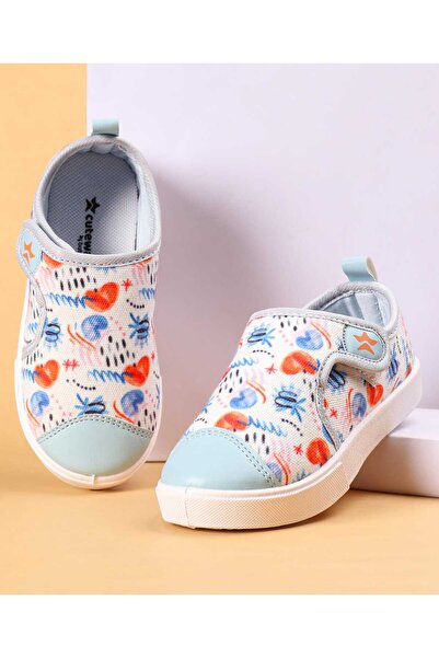 Cute Walk by Babyhug حذاء كاجوال كيوت ووك من بيبي هاج بإغلاق فيلكرو وطبعة قلب...