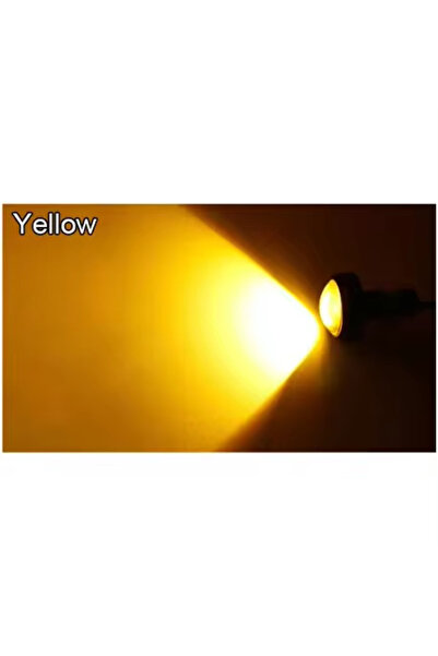Choice8 4pcs Yellow 4/10/20PCS 18MM Motorcycle LED Eagle Eye Driving Lights S...