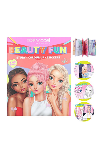 Top Model Beauty Fun Boyama Kitabı 13137