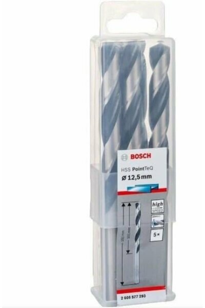 Bosch Hss -Pointtec 12,5 mm (5'Lı)