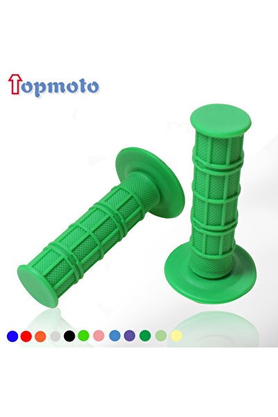 Choice12 مقابض دراجات نارية خضراء مقاس 22 مم و24 مم، مقابض دراجات ترابية مقاس...