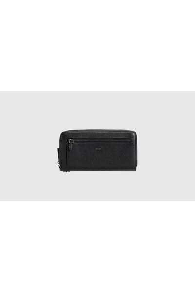 WALKWAY 4274 Black Men's Genuine Leather Wallet