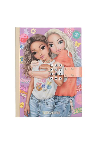 Top Model Topmodel Girl Power Diary with Password and Lock 13621