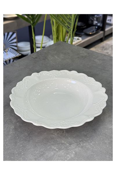 Doğudeko King Collection Porcelain Dinner Plate 22 cm