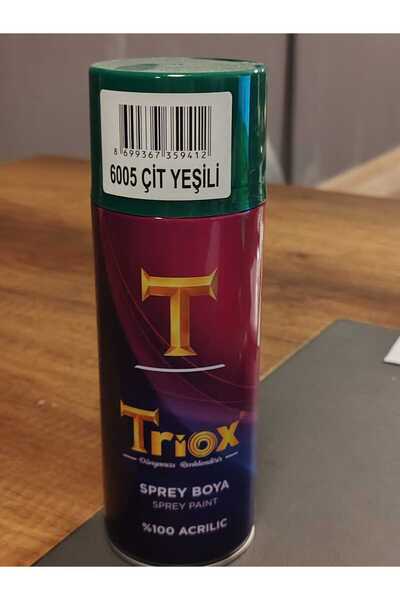 TRİOX SPREY BOYA ÇİT YEŞİL RAL 6005 400 ML