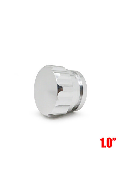 Choice3 سدادة وغطاء لحام من الألومنيوم بقطر خارجي فضي 1 بوصة، متوفر بأحجام 1 ...