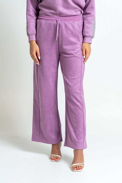 mica Women's Wide Plain Long Trousers