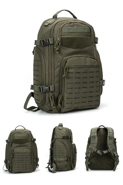 Lion camo Rucsac HARPOON 55L laser-cut Molle Camo Backpack Hiking Backpack for outdoor hunting camping hiking