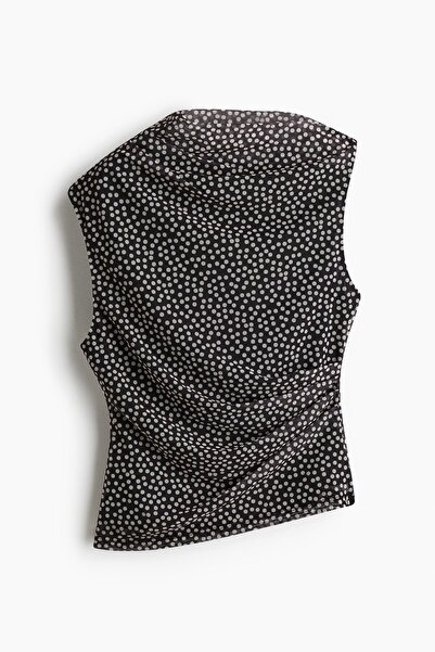 H&M Drapeli File Üst