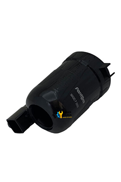 Ozba Ticaret Δοχείο σκόνης ηλεκτρικής σκούπας Magic P 3000 συμβατό με Fantom Μαύρο