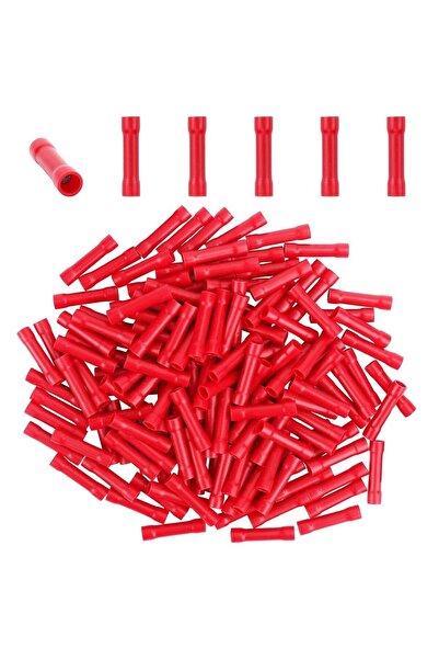 Choice1 red 100pcs 100PCS red/blue/Yellow Butt Connectors Crimp 12-10/ 22-16 ...