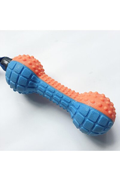 mywarehouse Pet Çiğnemek Oyuncak Gıcırtılı Köpek Oyuncak Dambıl Şekilli