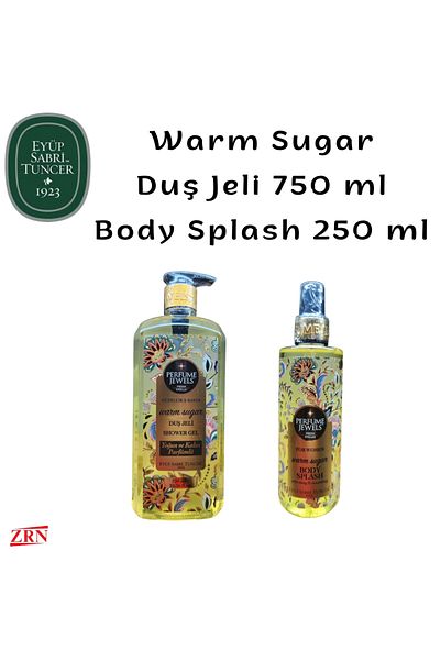Eyüp Sabri Tuncer Warm Sugar Shower Gel 750ml + Body Splash 250ml