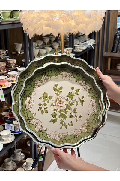 Onedekor 2Pcs Selva Luxury Tray