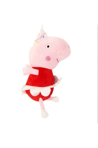 E EFRALL Jucarie de plus Peppa Pig rosie Balerina - 20 cm