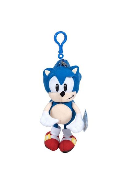 Sonic Jucărie de pluș Arici, Breloc, 19 cm